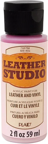 Miniatura 11 de Leather Studio 71411 pintura para piel de color blanco, 2 onzas