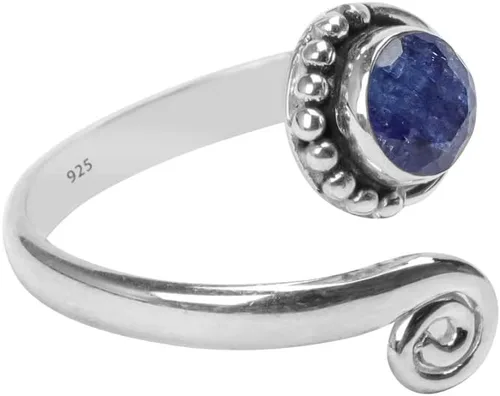 Miniatura 73 de Gemstone Stone Toe Ring 925 Sterling Silver Feet Body Jewellery Handame Toe Ring Gemstone Adjustable Toering For Girls Women Gift Jewellery