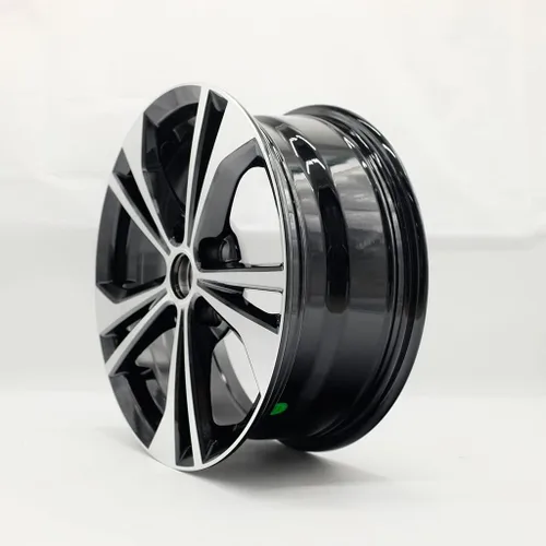 Miniatura 5 de Nueva rueda de aleación individual de 16 "16x6.5 pulgadas para Nissan Sentra 2020–2023 Llanta de repuesto de diseño OEM Negro mecanizado