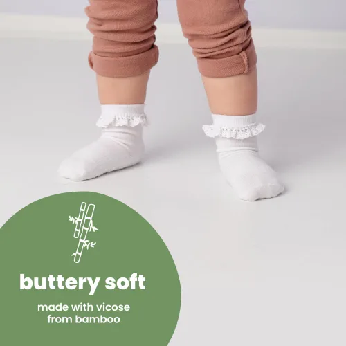 Miniatura 51 de squid socks Calcetines de viscosa de bambú 0-6M, 6-12M, 12-24M y 2T-3T Calcetines que se mantienen puestos