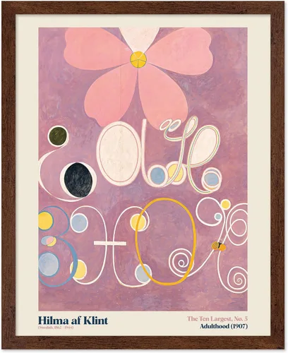 Miniatura 13 de Poster Master Póster de ilustración vintage, impresión retro moderna, los diez más grandes n.º 1, infancia, flor, abstracto, regalo para artista