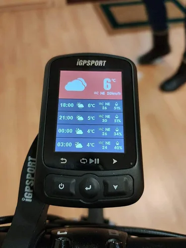Miniatura 6 de iGPSPRT iGS620 GPS Wireless Bike Computer con Bluetooth, ANT+, SMS y notificación de llamadas, navegación de mapas con paquete multiherramienta
