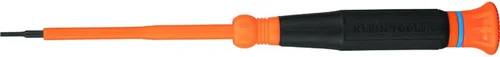 Miniatura 14 de Klein Tools 6233INS - Destornillador de precisión aislado, mini destornillador eléctrico Phillips #0, 1000 voltios, mango de agarre acolchado