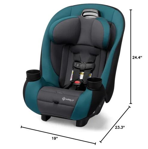Miniatura 17 de Safety 1st Ellaris - Asiento convertible 3 en 1 para automóvil, diseño delgado, orientación trasera y delantera, reposacabezas de 5 posiciones, Azul