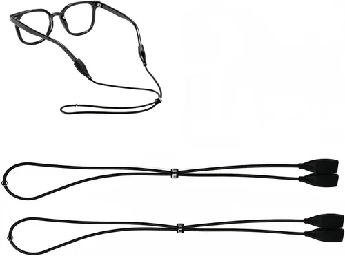 Miniatura 22 de Correa ajustable para gafas, diseño elástico y elástico, adecuado para gafas de miopía, lentes de sol, gafas deportivas
