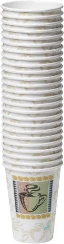 Miniatura 7 de Georgia-Pacific PerfecTouch 5342DX WiseSize Coffee Dreams - Vaso de papel aislante, capacidad de 12 onzas (caja de 20 mangas, 25 por manga)