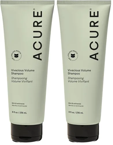 Miniatura 8 de Acure Vivacious Volume Shampoo - Champú voluminizador para cabello fino y delgado, añade cuerpo y espesor al cabello que se adelgaza para mujeres