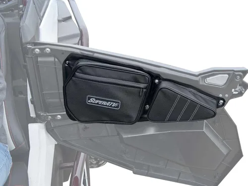 SuperATV Bolsas de puerta para Polaris RZR S 900/4 900 / XP 1000 / XP 4 1000 / S 1000 / Turbo / 4 Turbo/Turbo S / 4 Turbo S - Lados del conductor y