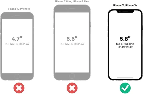 Miniatura 2 de OtterBox + Funda Pop Defender Series para iPhone Xs y iPhone X (no Xr/Xs Max) Embalaje no minorista - Negro