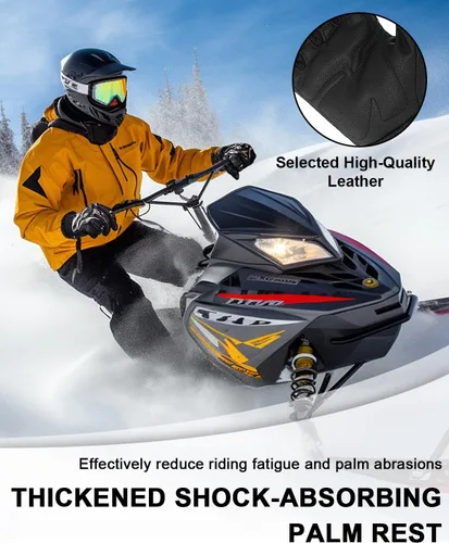 Miniatura 4 de RIGWARL Guantes mejorados de 20 F a 65 F impermeables para clima frío, guantes de invierno para hombres y mujeres con pantalla táctil, guantes