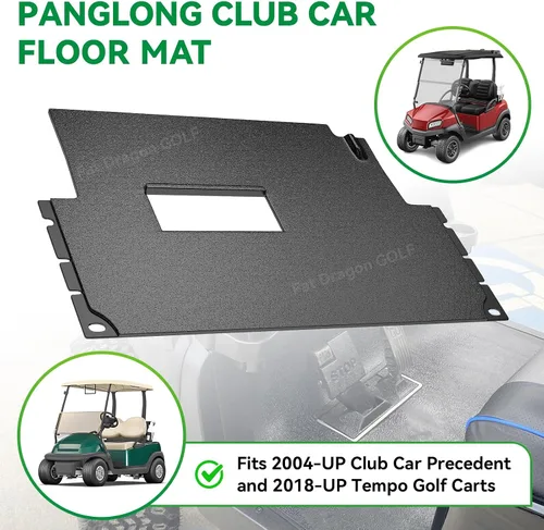 Miniatura 7 de Panglong Precedent Tapete de Piso de Cobertura Completa para Carrito de Golf, Tapete de Piso Club Car Precedent y Tempo Adecuado para Club Car