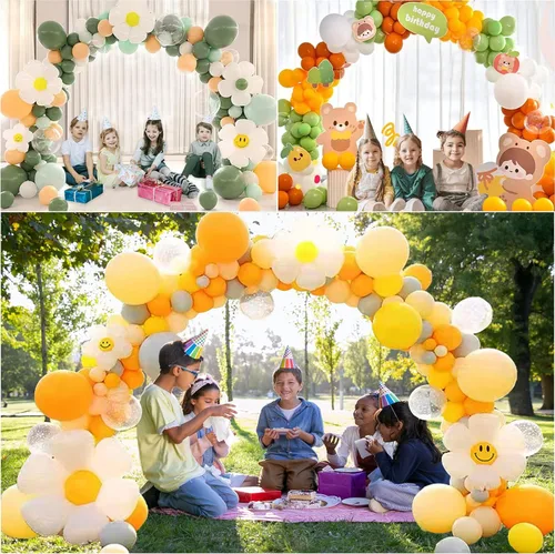 Miniatura 6 de Kit de arco de globos con base de 9 pies de altura y 10 pies de ancho, soporte de arco de globos ajustable con bombas, base rellenable de agua