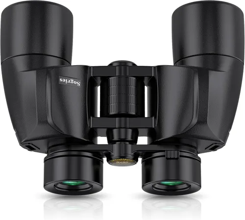 Prismáticos 8x40 para adultos - Prismáticos HD de alta potencia para observación de aves, IPX7 resistente al agua y a la niebla, ópticas de prisma