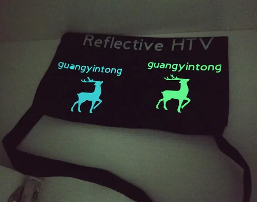 Miniatura 52 de guangyintong - Rollos de vinilo de transferencia de calor azul lago HTV, de 30,5 cm x 1,5 metros, vinilo para planchar para camisetas, superficie