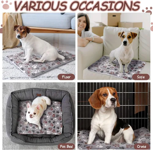 Miniatura 4 de VitalCozy Paquete de 2 tapetes autocalentables para gatos, almohadilla autocalentable, reversible, lavable a máquina, refleja el calor corporal