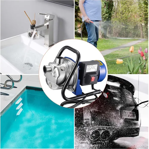 Miniatura 2 de Yescom 814gph portátil mini transferencia eléctrica bomba de agua Waterbeds acuarios jardín 304 acero rociador bomba