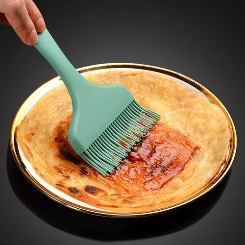 Miniatura 4 de Cepillo de silicona para pastelería para hornear, para parrilla, salsa de barbacoa, adobo, carne, glaseado, cepillo de aceite, resistente al calor