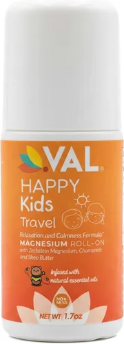VAL Happy Kids Travel - Roll-On de magnesio (1.7 oz)