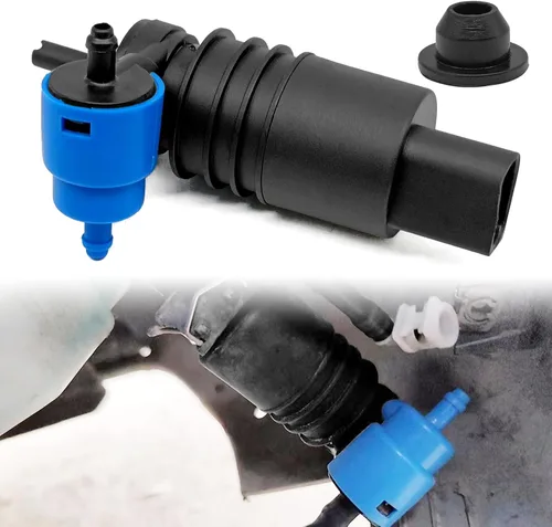 Miniatura 8 de Bomba de motor de lavaparabrisas con arandela compatible con Nissan Pathfinder, Altima, Frontier, Maxima, Xterra Infiniti FX35 FX45 OEM 28920-3Z000