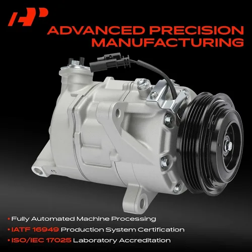 Miniatura 3 de A-Premium Compresor de aire acondicionado de CA con embrague compatible con Chevrolet Silverado 1500 2016-2018 y GMC Sierra 1500 2016-2018, 5.3L