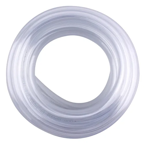 Miniatura 8 de DERNORD Manguera de vinilo flexible transparente de PVC, 1/4" DI X 3/8" DE, 100 pies de largo, para uso alimentario