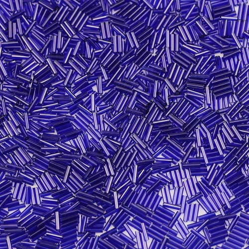 Miniatura 6 de Bala&Fillic Cuentas de cristal de la semilla de la corneta alrededor de 3300pcs/3.53 oz en caja tamaño 0.236x0.079 in negro tubo cuentas de vidrio