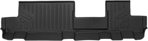 Miniatura 10 de SMARTLINER Juego de alfombrillas de piso de 2 filas compatibles con Chevrolet Traverse 2011-2017