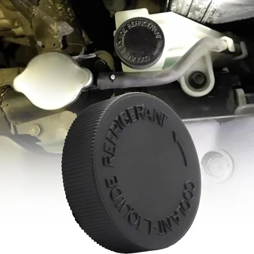 NLQR Tapa de Depósito de Agua de Refrigerante del Radiador del Motor Negro, Compatible con Nissan Murano Rogue Versa Quest, Compatible con Infiniti