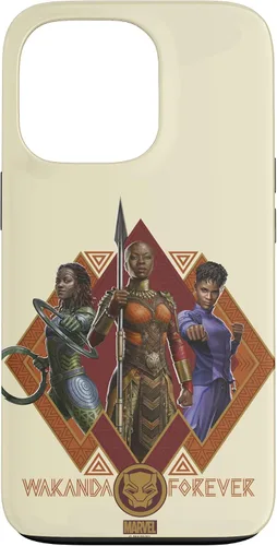 Miniatura 10 de iPhone 16 Marvel Black Panther: Wakanda Forever Hero Warrior Trio Case