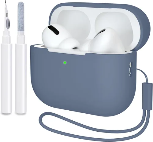 Miniatura 30 de Funda para AirPods Pro de 2ª generación (2022), accesorios de protección de silicona suave para hombres, mujeres, niños y niñas, para Apple AirPods