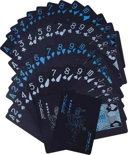 Miniatura 7 de Juegos de cartas de póquer, juegos de dados de mesa de póquer, de PVC, apilables, de grado AAA, precisión de casino, dados con bordes y esquinas