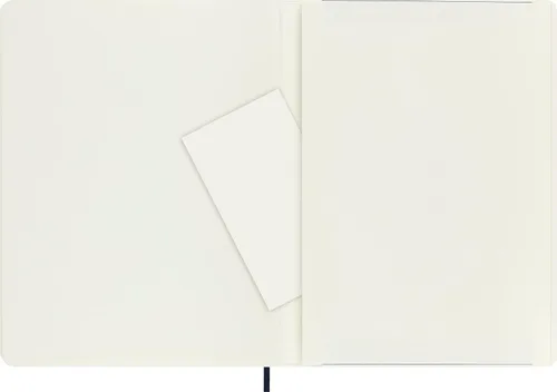 Miniatura 6 de Moleskine - Cuaderno clásico, tapa blanda, tamaño XL (7.5 x 9.5 pulgadas), liso/en blanco, azul zafiro, 192 páginas