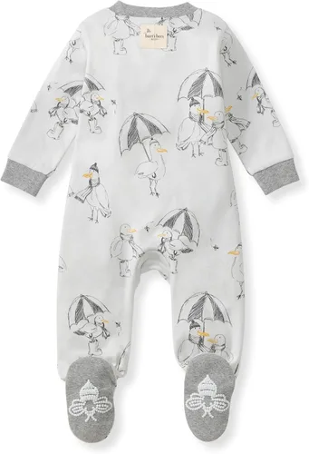 Miniatura 76 de Burt's Bees Baby - Pijama de una pieza para bebé, mameluco para dormir y jugar, algodón 100% orgánico, cremallera frontal