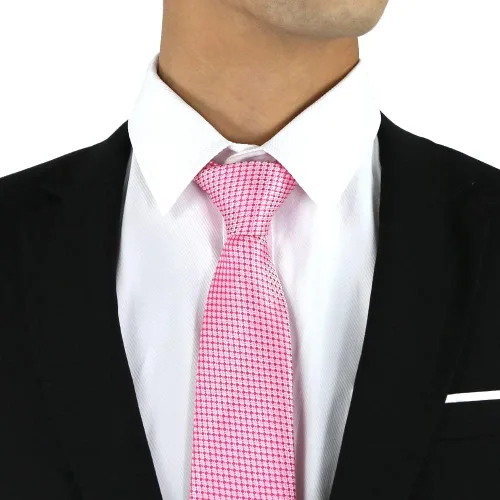 Miniatura 79 de WeiShang Lote de 6 corbatas clásicas de seda para hombre, corbatas tejidas jacquard