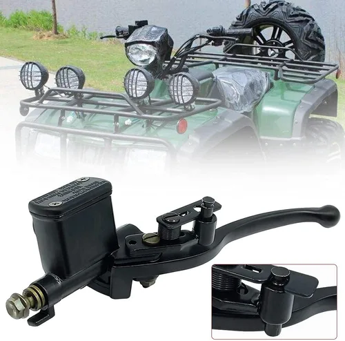 Miniatura 7 de Cilindro maestro de palanca de freno izquierdo de 7/8 pulgadas 0.866 in para 50CC 70cc 90cc 100cc 110cc 125cc 150cc 200cc 250CC Motorcyle Kids ATV