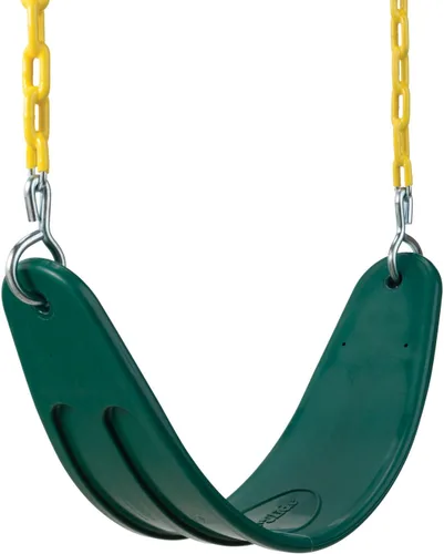 Asiento de columpio adicional, faja-asientos, Verde
