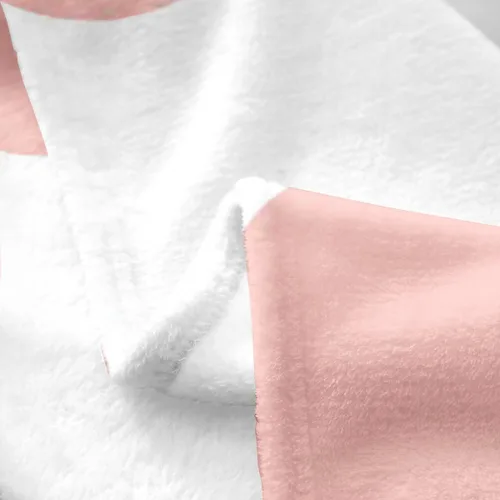 Miniatura 5 de Manta de franela de forro polar rosa femenina, manta de cama para todas las estaciones de los años 70 para cama, sofá, sofá, bonita manta de felpa