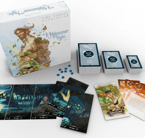 Miniatura 3 de Time Stories Revolution A Midsummer Night - Juego inmersivo de aventura de viaje en el tiempo, juego de estrategia cooperativa para niños y adultos