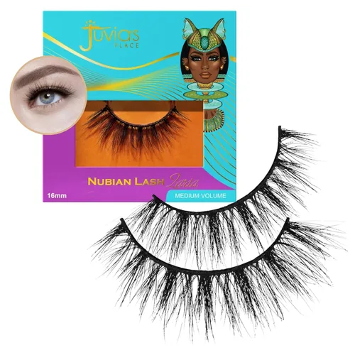 Miniatura 7 de Juvia's Place Nubian Lashes Luxor - Extensión de pestañas para uso diurno o nocturno, pestañas de visón veganas, pestañas esponjosas sin crueldad