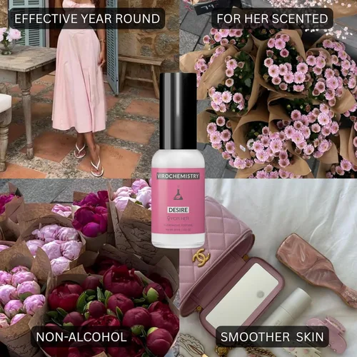 Miniatura 5 de Feromonas para mujeres (Desire) - Perfume corporal de fragancia orgánica elegante y ultra fuerte (1 onza líquida)