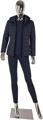 Miniatura 12 de Kinfant Maniquí de cuerpo completo para mujer, soporte de maniquí desmontable de 6 pies con base de metal, modelo de vestido ajustable para tienda