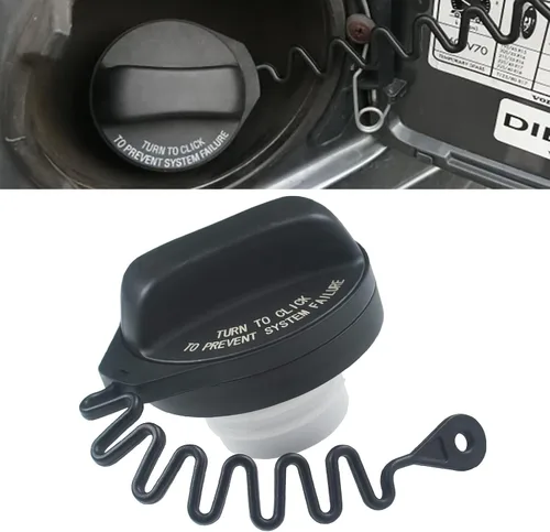 Miniatura 4 de 31392044 Tapa de depósito de combustible para XC60, XC70, XC90, S60, S80, V60, V60 Cross Country V70 2003 2004 2005 2006 2007 2008 2009 2010 1 201 2