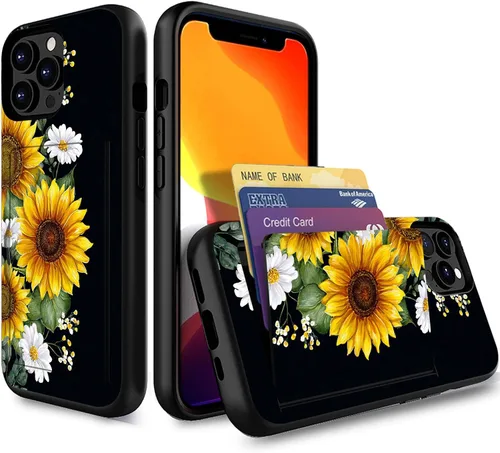 Miniatura 94 de Funda para iPhone Air, funda tipo cartera con ranura para tarjeta oculta, a prueba de golpes, TPU y PC, funda protectora de doble capa para iPhone