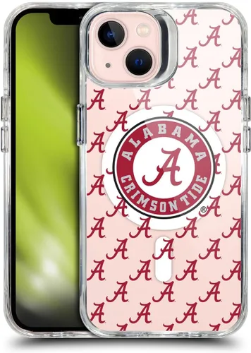 Miniatura 312 de Head Case Designs Funda de gel suave con licencia oficial de la Universidad de Alabama UA Collage compatible con Apple iPhone 13 Pro Max