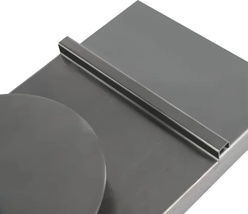 Miniatura 6 de Prensa de masa para pizza, máquina manual de prensa de pastelería de pizza de 7.9 pulgadas con placa de 0.2 pulgadas, máquina para hacer masa