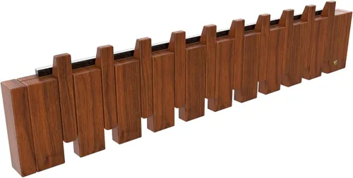 Miniatura 16 de Percheros montados en la pared, ganchos para llaves de piano, colgador de madera maciza natural, tela no tejida, perchas para armario, cocina