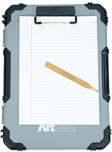 Miniatura 9 de ArtBin 6838AG - Tablero de dibujo, superficie de dibujo portátil con almacenamiento interno de arte y manualidades, color gris