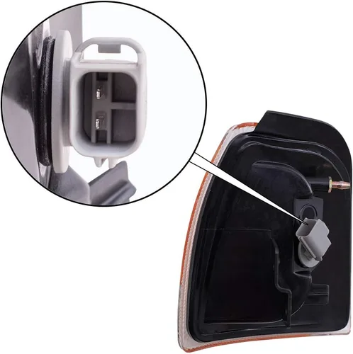 Miniatura 4 de Brock Luces de repuesto para señal de estacionamiento para conductor y pasajeros, compatibles con camioneta Ranger 2006-2011 6L5Z1 5A201 BA 6L5Z1