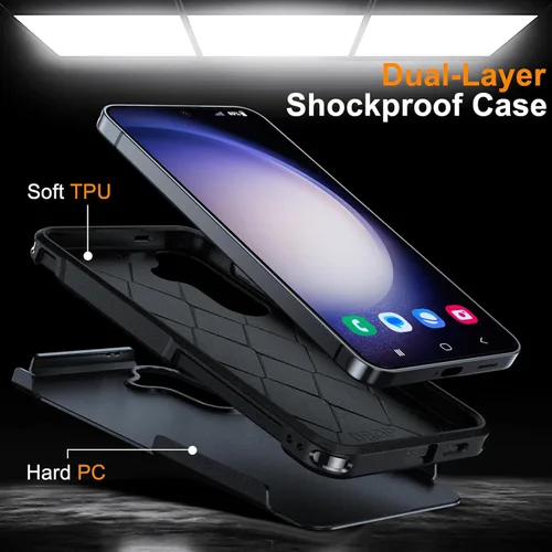 Miniatura 4 de Oterkin Funda para Samsung Galaxy S24 Plus, protección de grado militar de 10 pies, funda S24 Plus [a prueba de golpes] [resistente a las caídas]