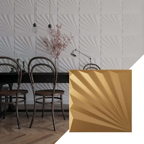 Miniatura 31 de Ekena Millwork WP20X20AAWH 19 5/8 pulgadas de ancho x 19 5/8 pulgadas de alto Aire EnduraWall Decorativo 3D Panel de Pared Cubre 2.67 pies cuadrados